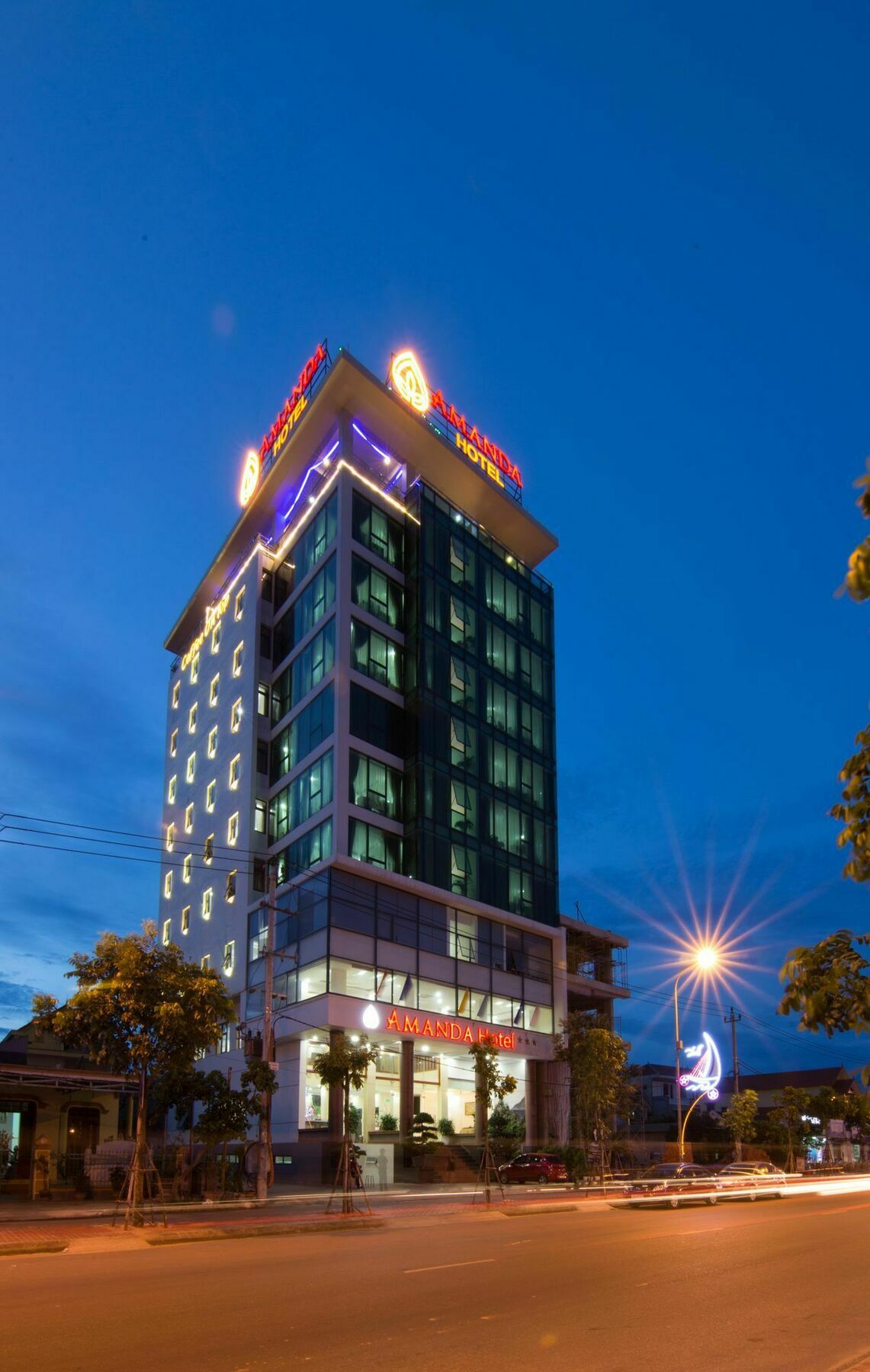 Amanda Hotel Dong Hoi Exterior foto